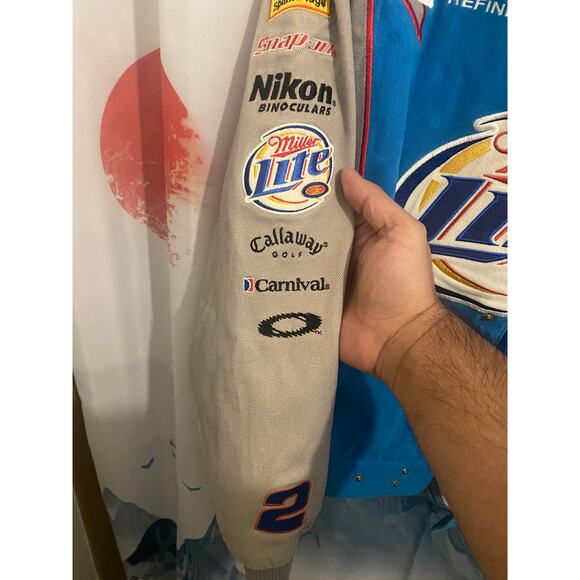 Vintage Chase Authentics Drivers Line Race Jacket “Rusty’s Last Call” - Picture 5 of 10